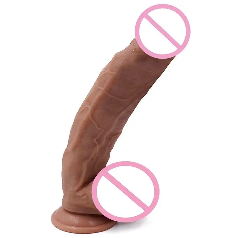 Strong Silicone Suction Cup Dildo Sex Masturbator Toys Huge Dildos for Women