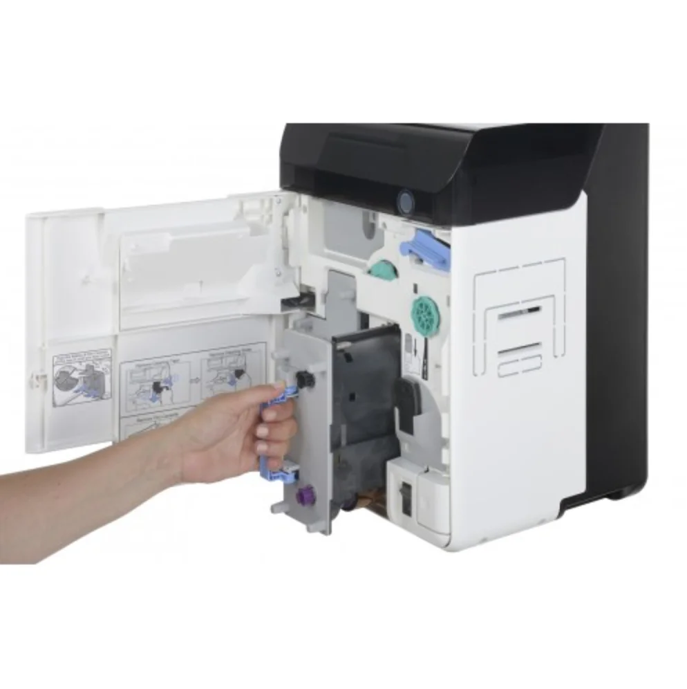 Evolis Avansia Dual-sided photo ID card printer USB Ethernet 600 dpi