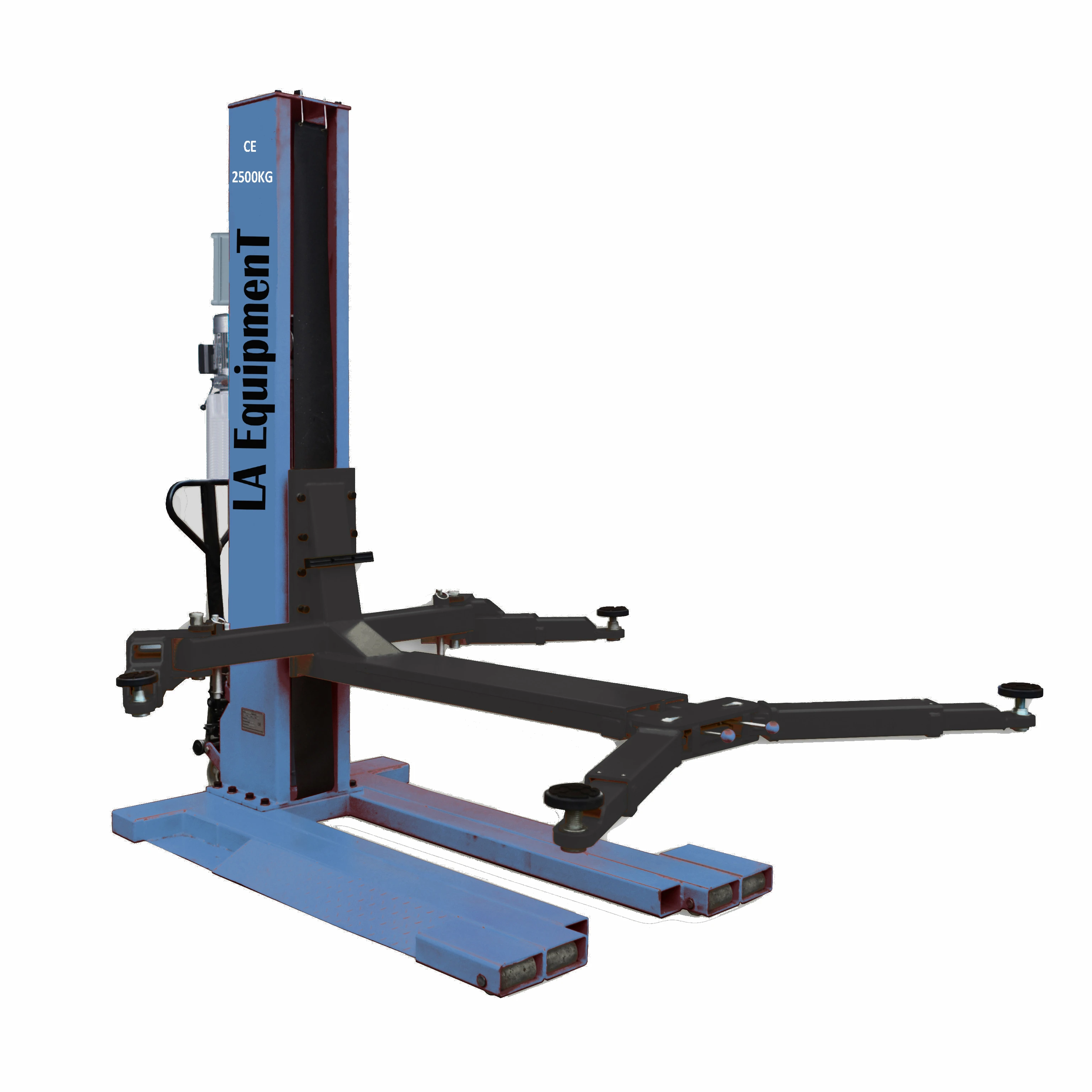 
single post lift car lift movable car lift 