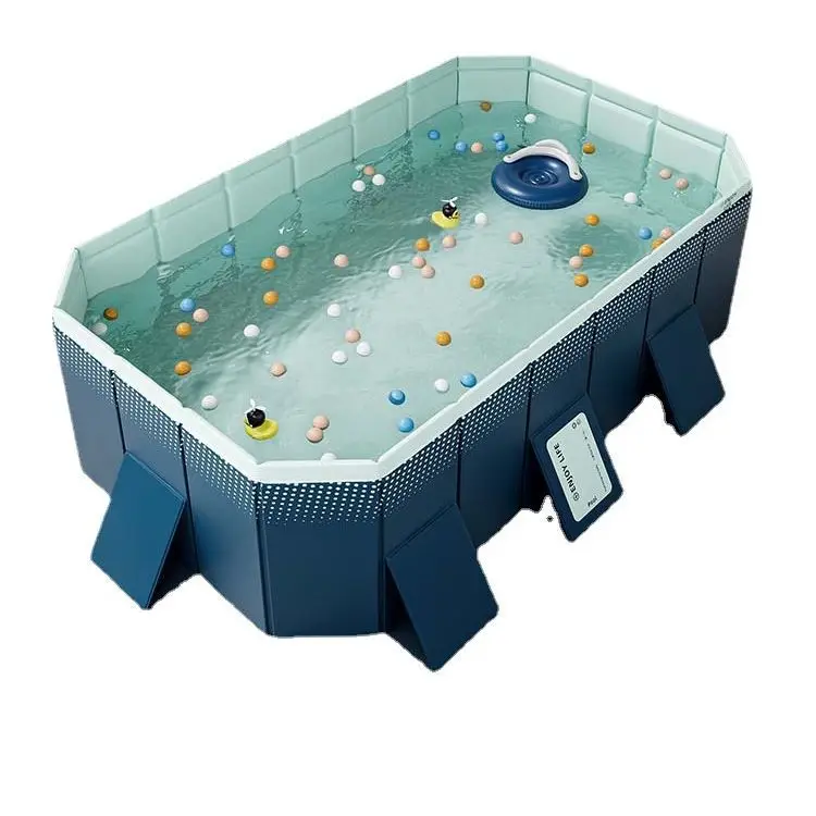 Hot Selling Rectangular Swimming Pool Portable Large Swimming Pool For Adults and Kids Outdoor Pvc Swimming Pool