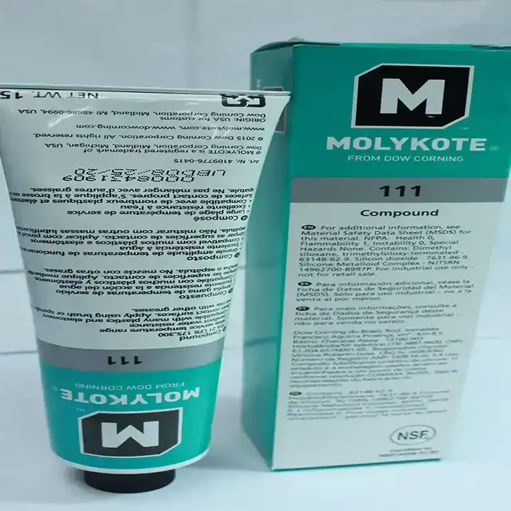 Cylinder Seal Ring O-Ring Valve Silicone Oil MOLYKOTE 111 150G High Performance Lubricant General Purpose