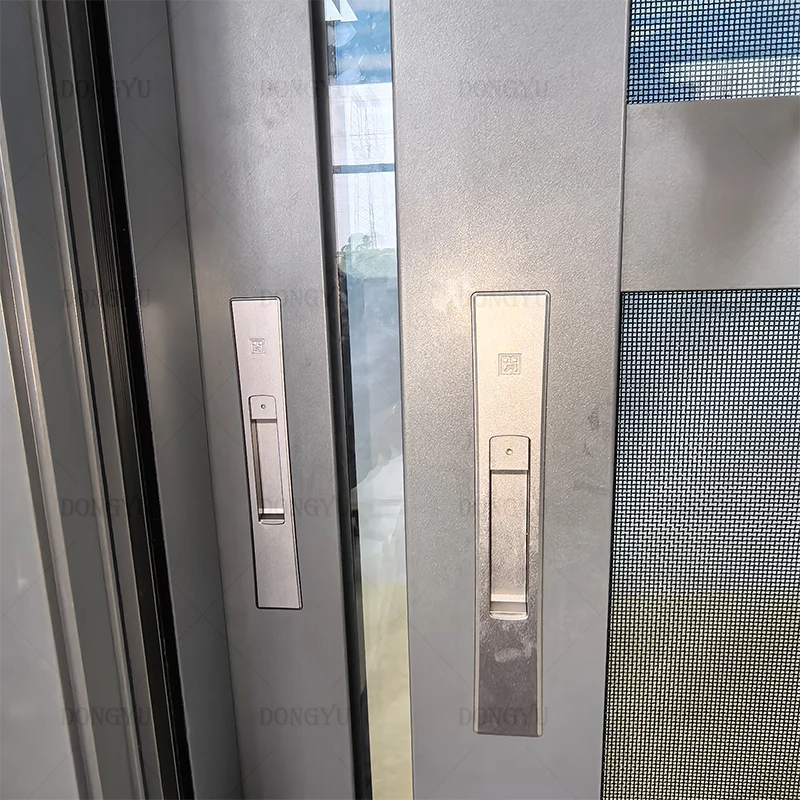 Wellington High Quality Glass Aluminum Lift Sliding Door AS2047 Standard thermal break triple glazed aluminum casement windows