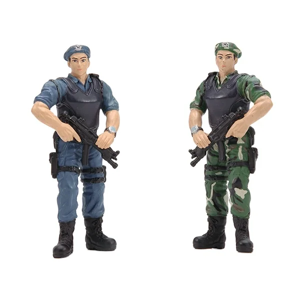 OEM&ODM 3d cartoon model custom collectible figure army man plastic toys