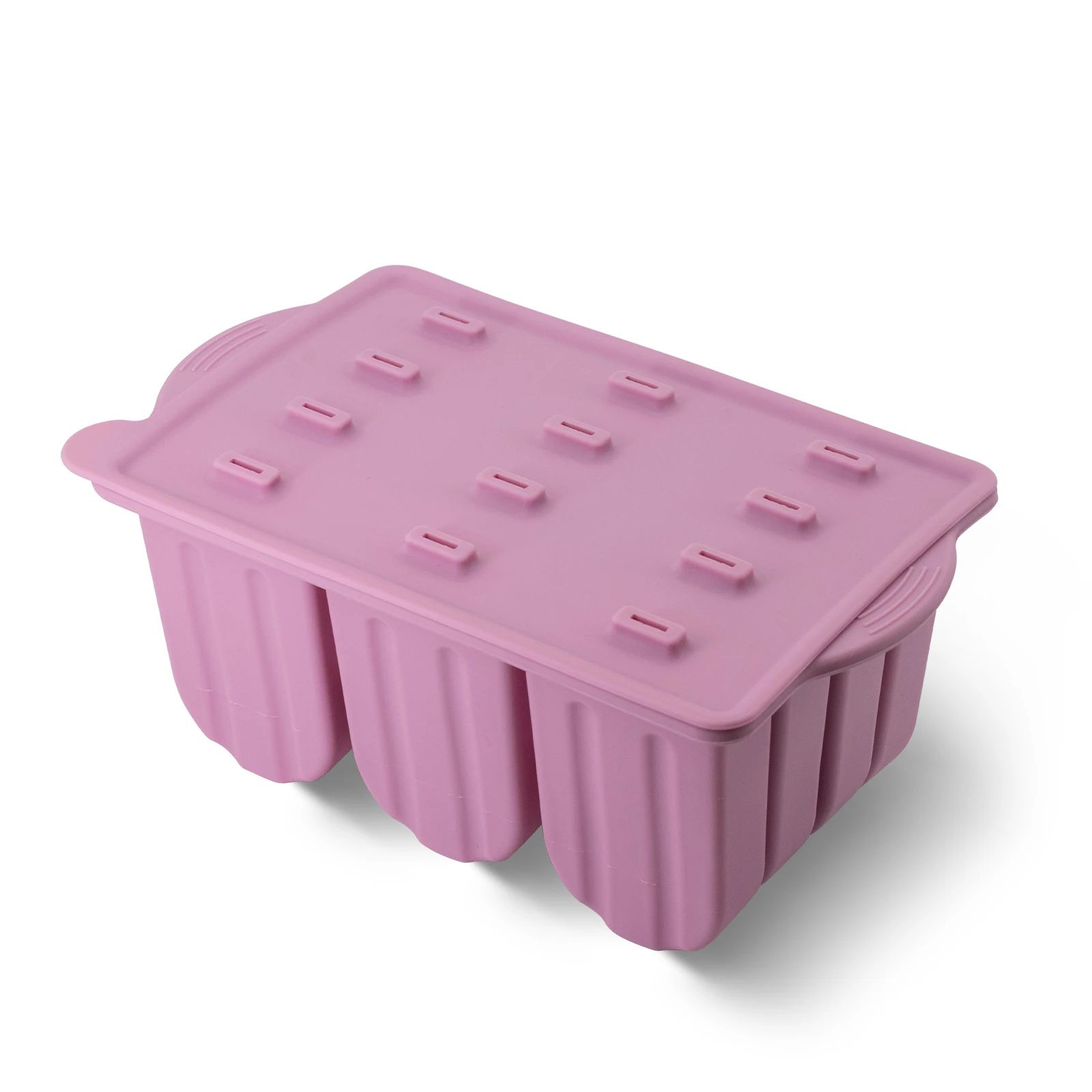 12 Cavities Silicone Popsicle Molds for Kids Adults Food Grade Popsicle Maker Molds BPA-Free Ice Pop Mold