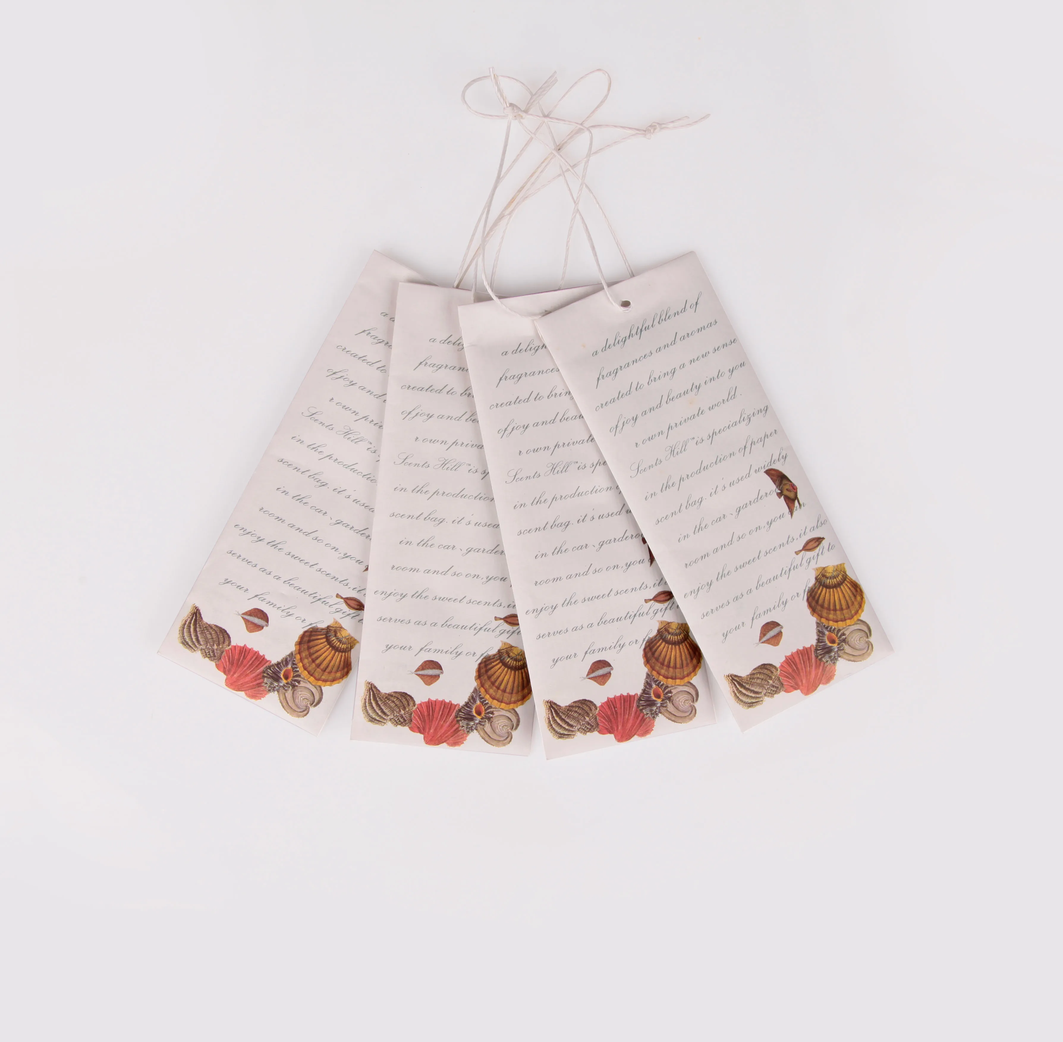 Wholesale Promotional Air Freshener Customized Scented Wardrobe Paper Air Freshener Bag Scented Sachet