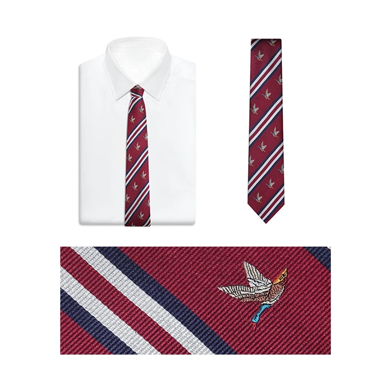 OEM, индивидуальный логотип, 100% шелковый галстук тутового шелкопряда, тканые галстуки, полосатые мужские шелковые галстуки