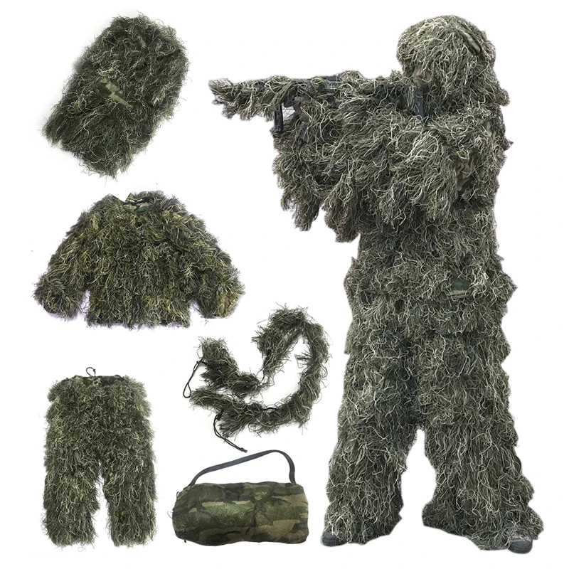 Camouflage Suit Yowie Sniper Tactical Clothes Camo Suit for Hunting Paintball Men Hunting Clothes