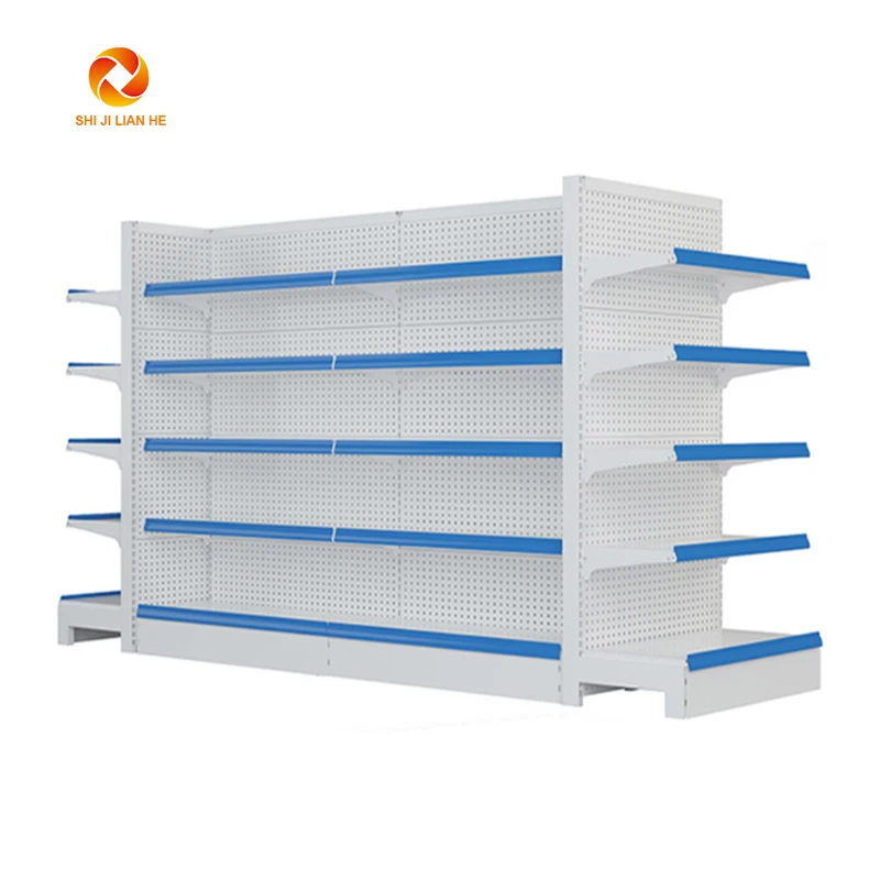 Wholesale Price Supermarket Shelves for Sale Rack Gondola Store Shelving Shop 4 Layers s
