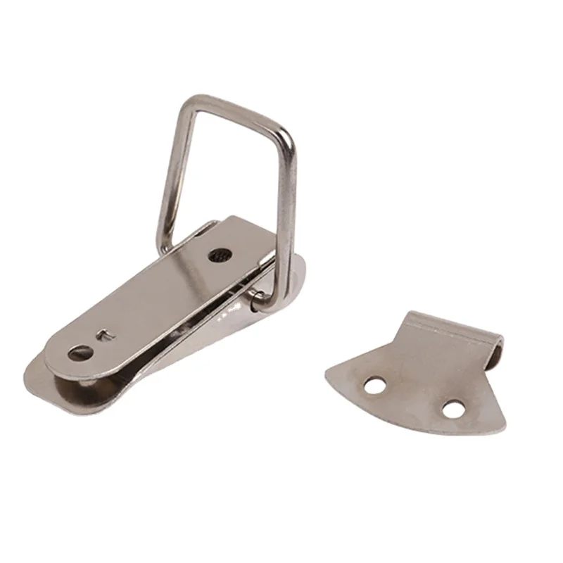 Pinlong Wholesale Hardware Accessories White Zinc Sofa Buckle Furniture Connecting Buckle