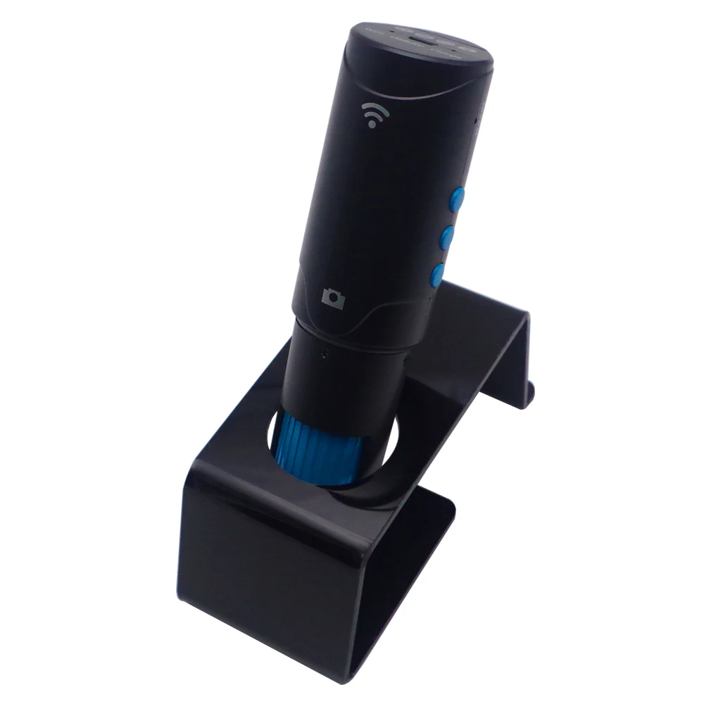 UV Dermatoscope Trichoscope Skin Hair Scalp Detector with Replaceable Nozzles WiFi