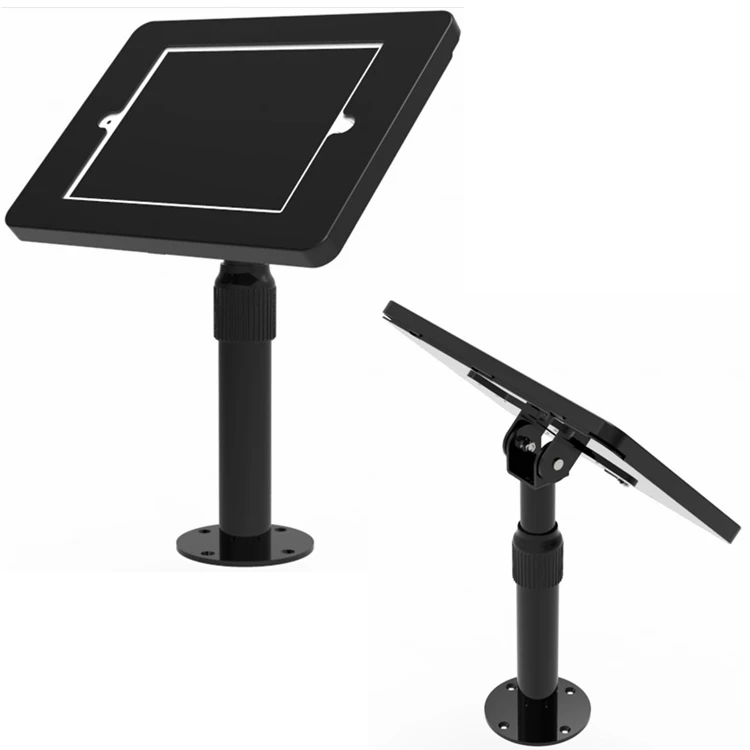 Adjustable Anti-theft Tablet Stand for iPad/POS with Key Lock