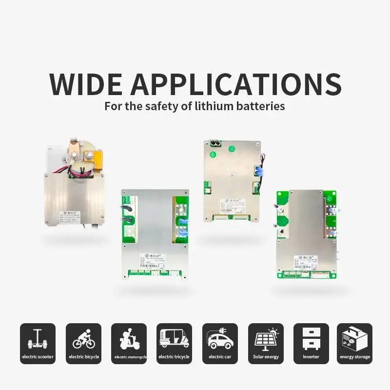 Jiabaida 4s lifepo4 12v 100a/120a/150a/200a smart lithium battery bms UART/BT for car starting power