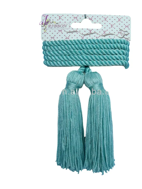
silk mini tassels of popularity in the market 