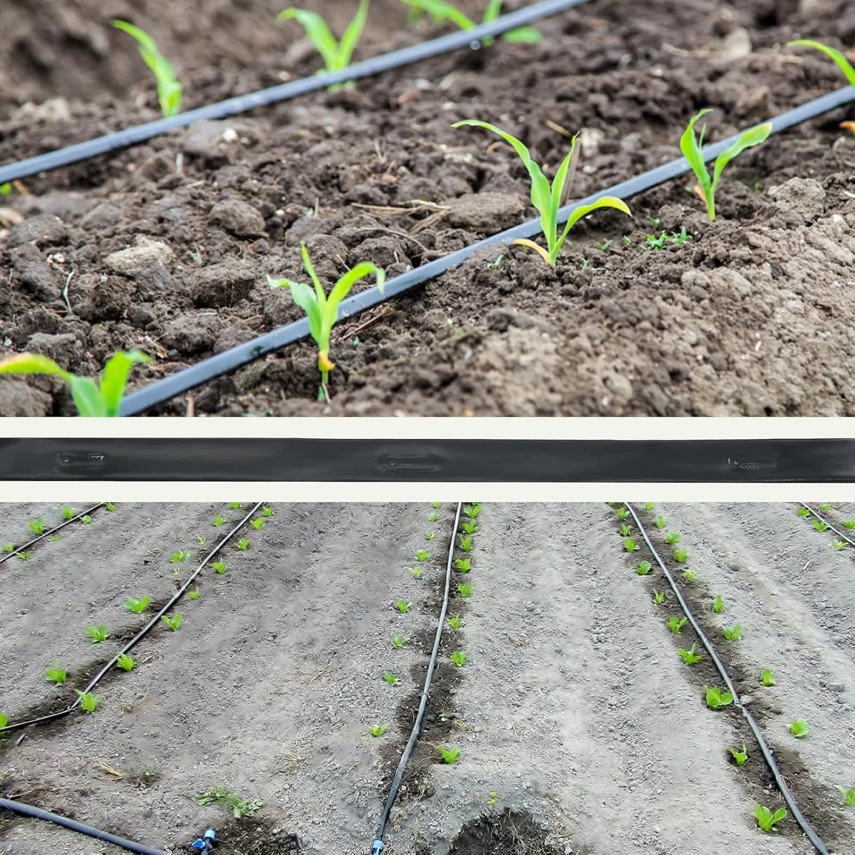 16mm 20mm Flat Emitter LDPE Plastic Drip Tape  for Agriculture Garden Greenhouse Water Saving Irrigation System