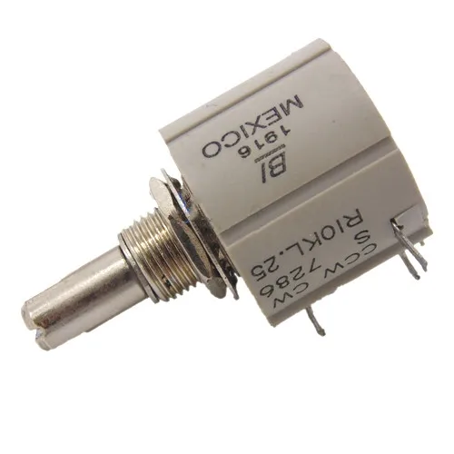 1K 2K 5K 10K 20K 50K 7286 2W 10 turns potentiometer for BI
