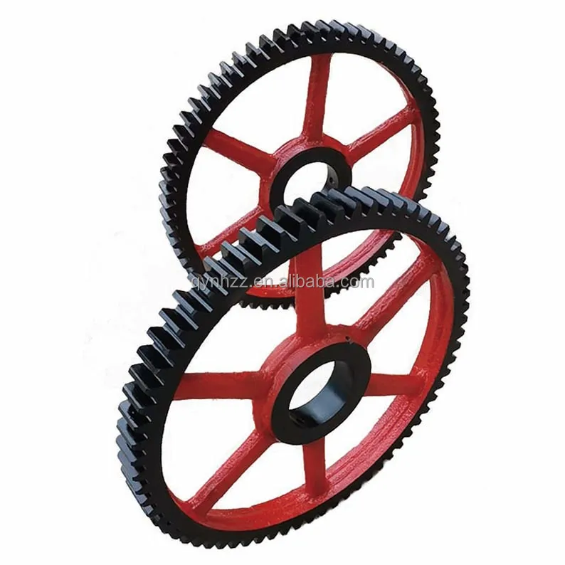 Paper making machine gear for dryer cylinder shredder drive gear used for sewage treatment plant