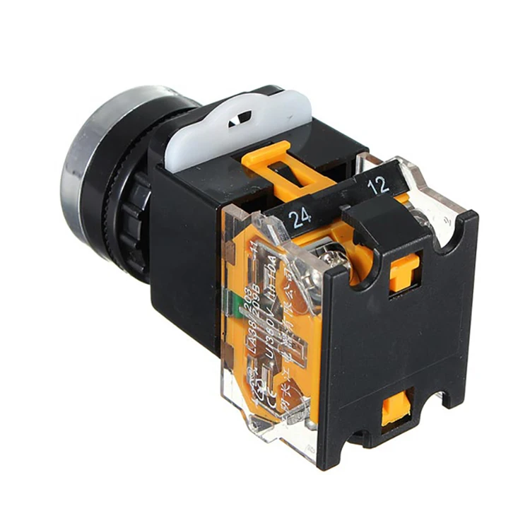 LED Indicator Light Lamp Electrical Momentary Push Button Switch Power Tools Switch Return Momentary 1NO Plastic Push Spring 10A