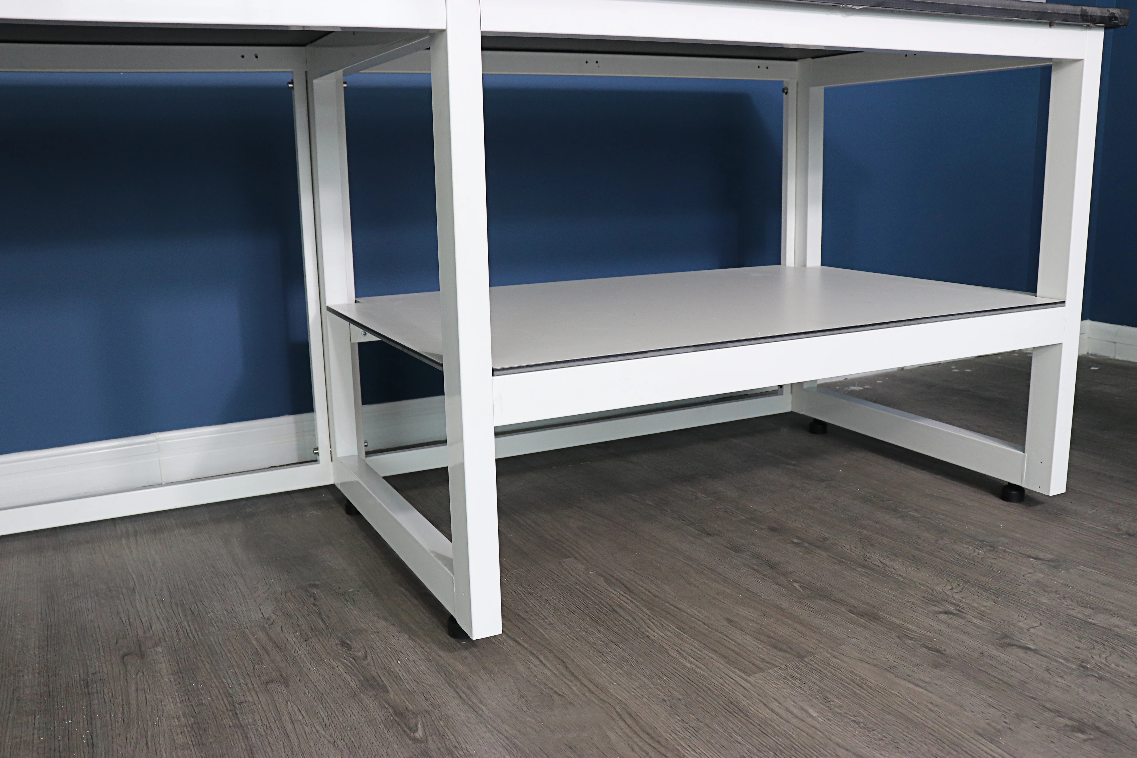 YA MING Solid Core Physical and Chemical Board HPL Commercial Lab Furniture Laboratory Preparation Room Table