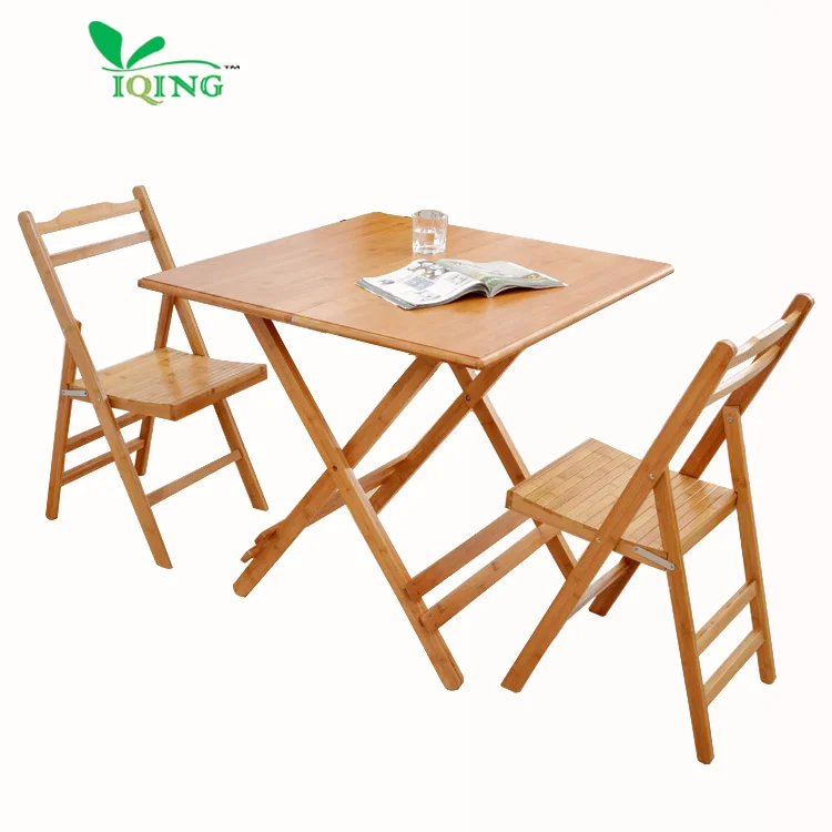 Portable natural bamboo wood outdoor garden leisure folding chair