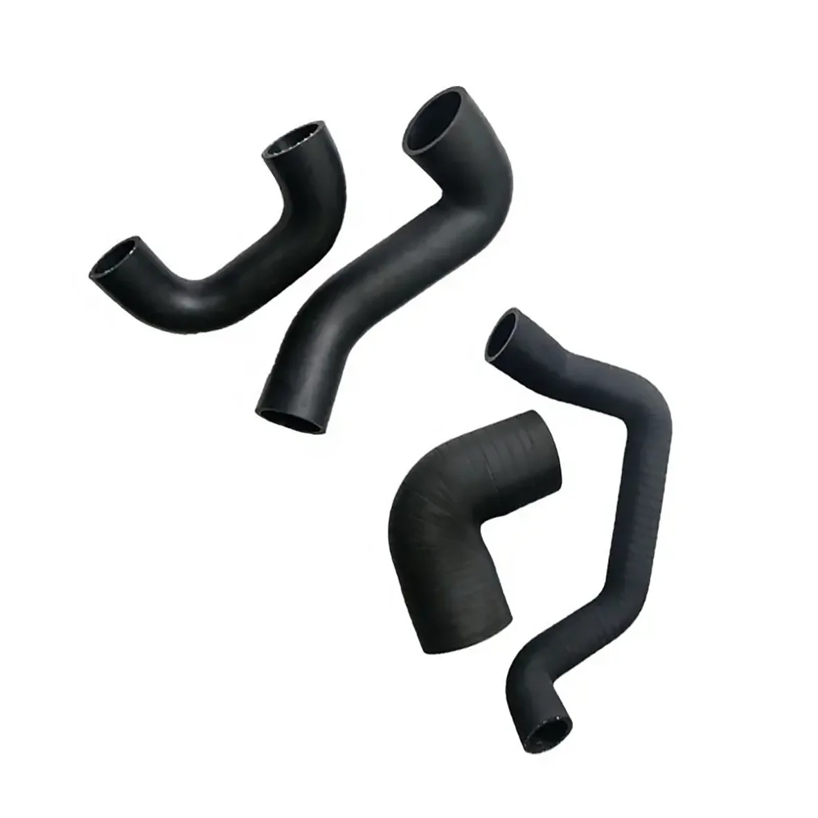 customized hump silicone hose with high temperature resistance and engine connecting pipe Rubber hose with fabric reinforced