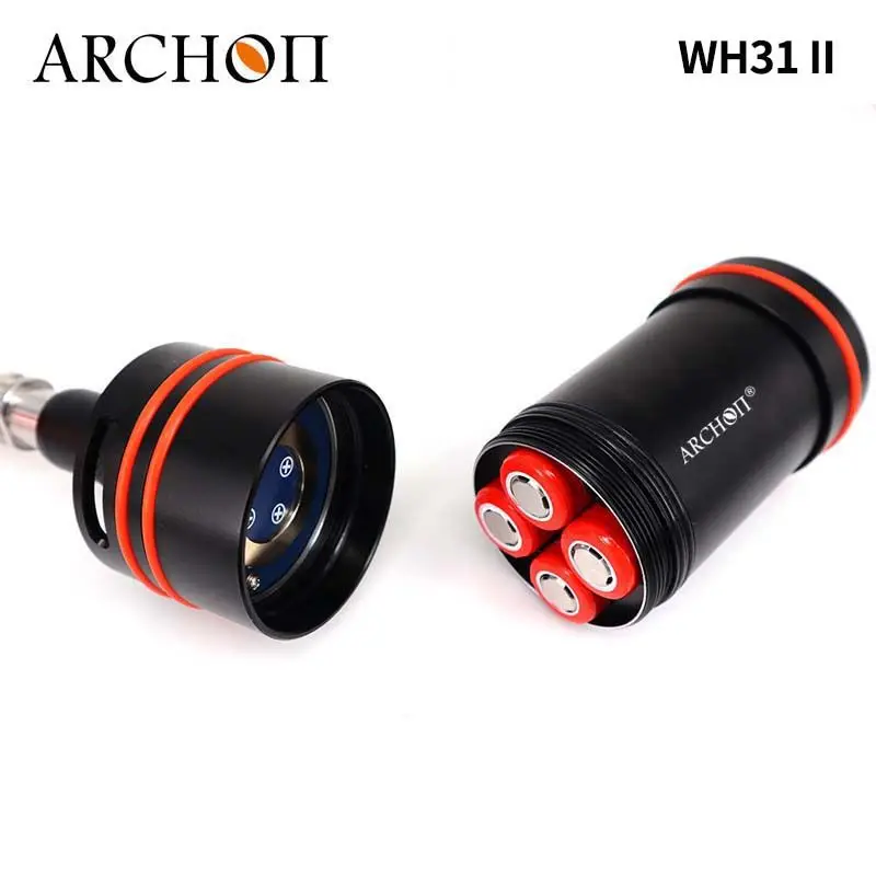 5 Hours 1000 lumens WH31 II Diving Flashlight Dive Headlamp Diving Head Torch