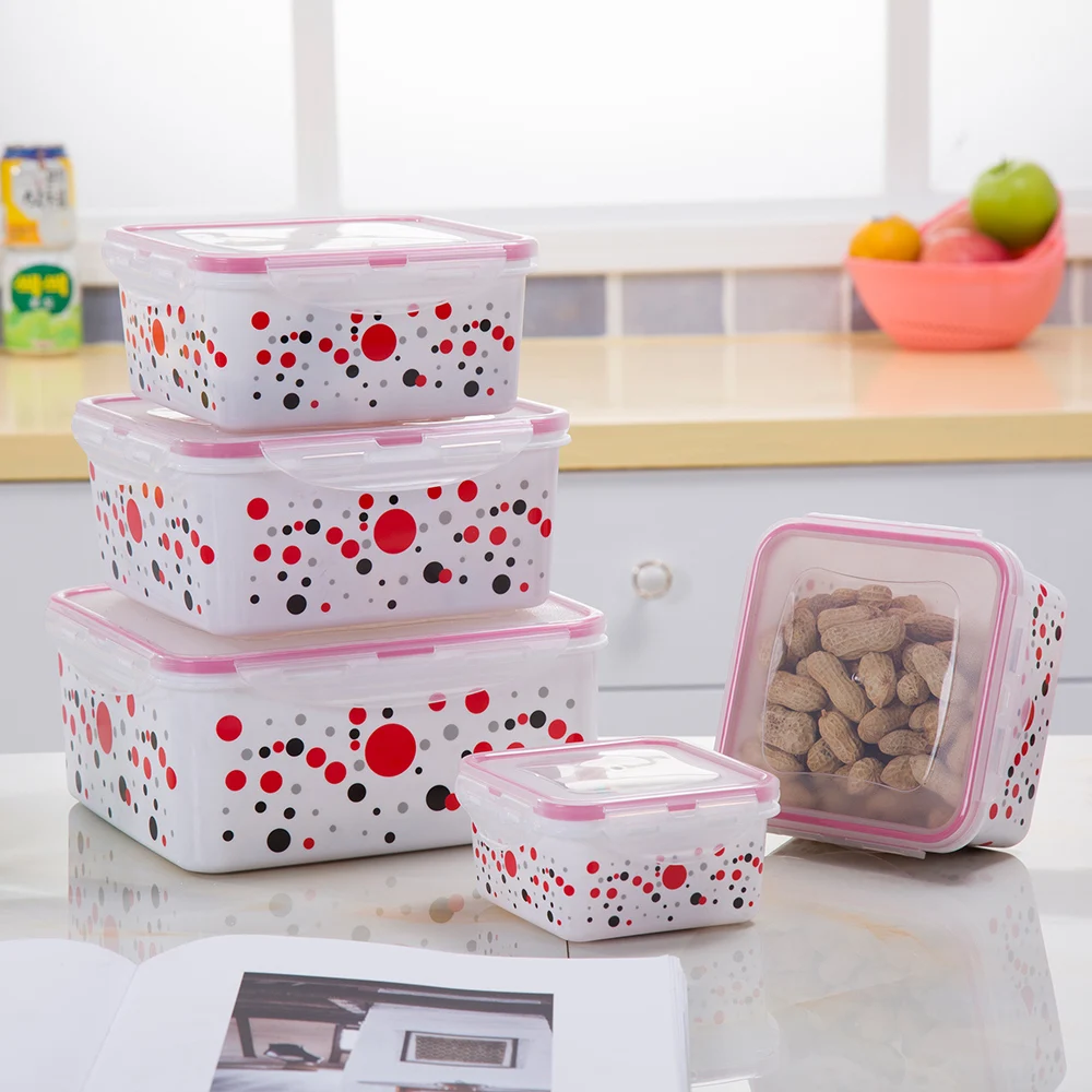 Wholesale popular kitchen bpa free plastic food storage