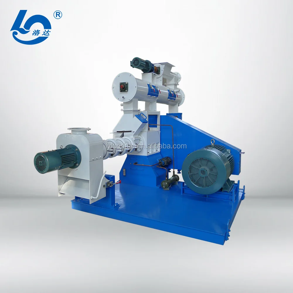 Advanced fish pellet making machine High capacity fish food pellets fish floating feed pellet machine on sale