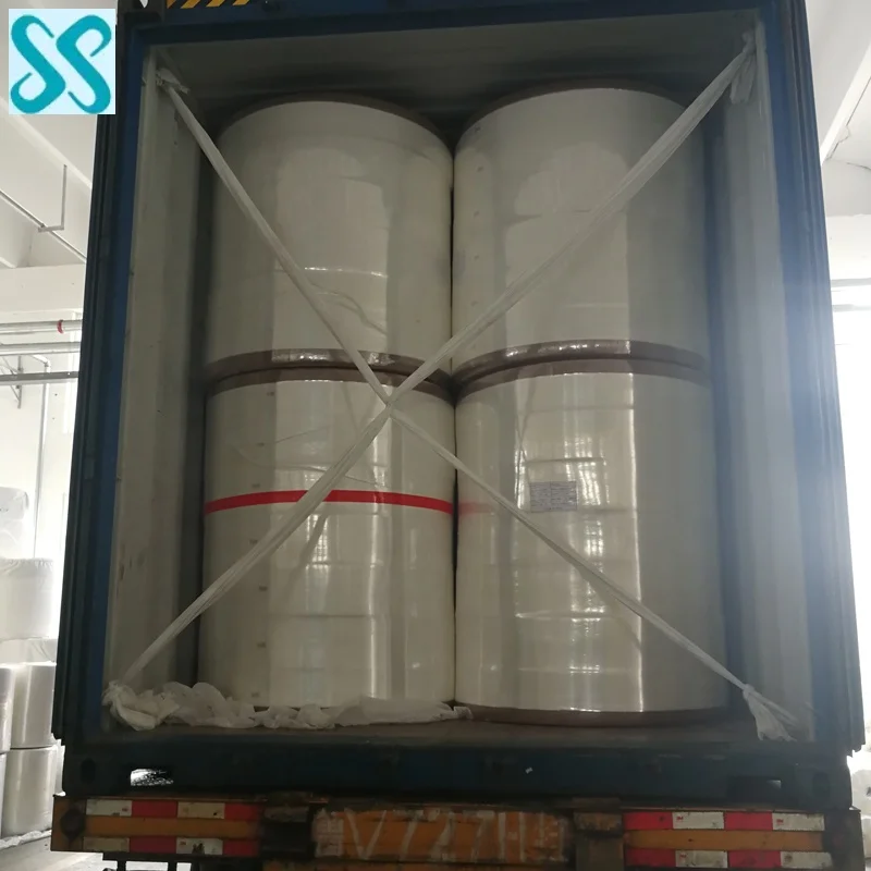 Spunlace Nonwoven Fabric /Viscoes Polyester Spunlace nonwoven fabric roll Wholesaler