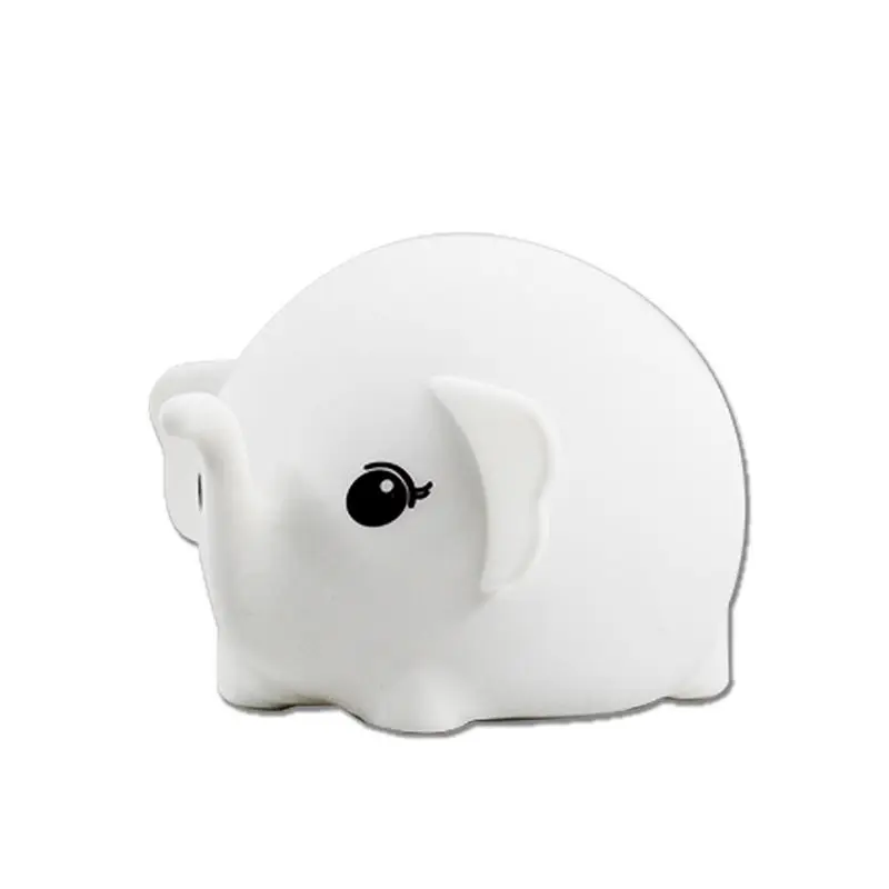 Hot Sales Silicone Lamp Lighting Animal LED Children Elephant Silicone Lamp Baby Night Light