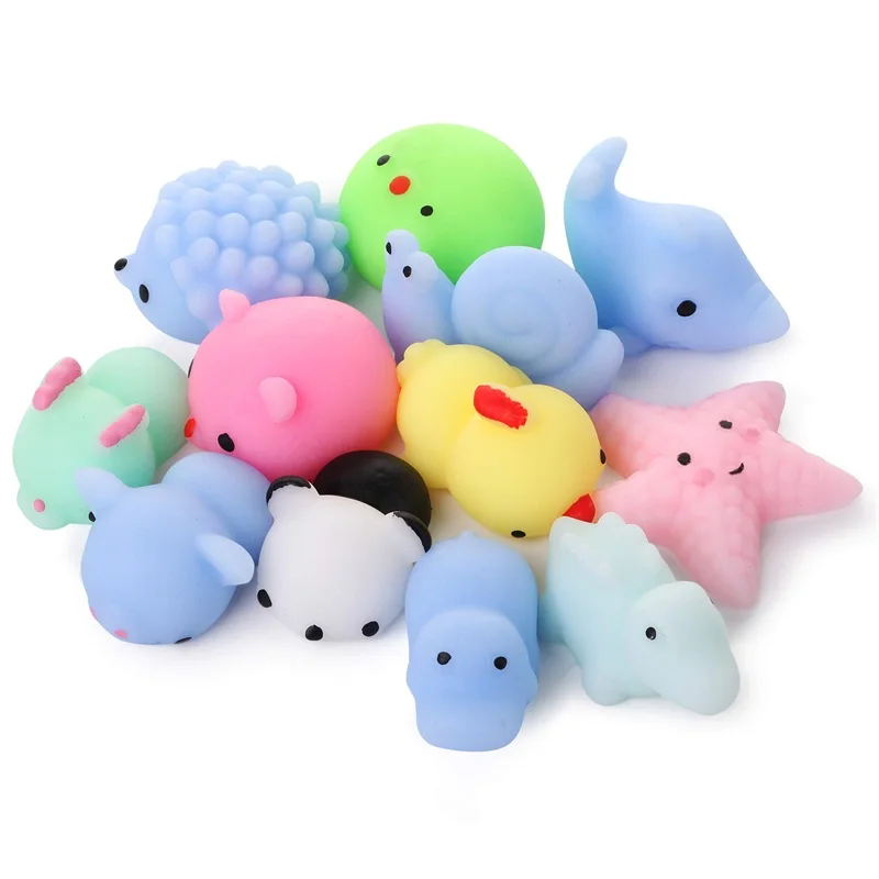 Mini Kawaii Stress Reliever Anxiety Squishy Animal Toys Mochi Squishies Plush Toy Squishy Toy