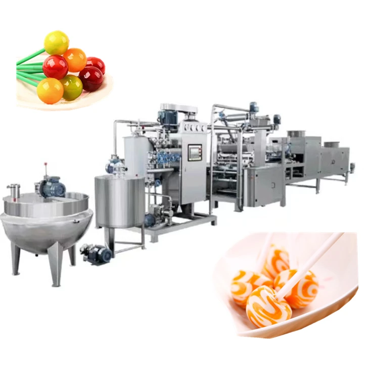 Nice Price Lollipop Candy Production Line Lolly Candy Making Machine