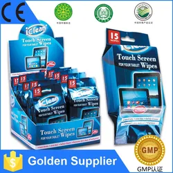 China Low Cost High Quality Anti Fog Anti Dust Touch Screen Cleaning Wet Wipes For Computer TV Mobile Laptop