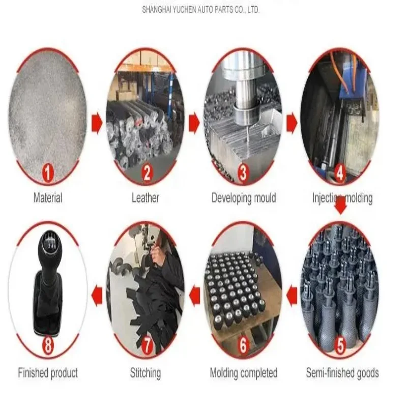 Crafted for BMW Enthusiasts: Original Leather Gear Shift Knob