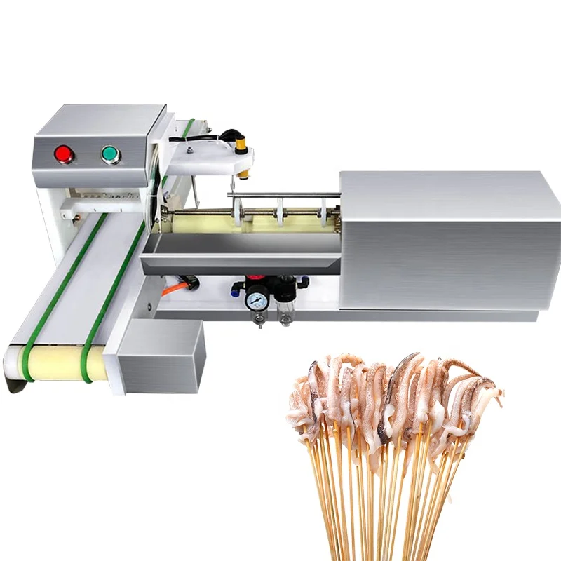 New commercial multi-functional fast automatic meat skewer outdoor barbecue machine