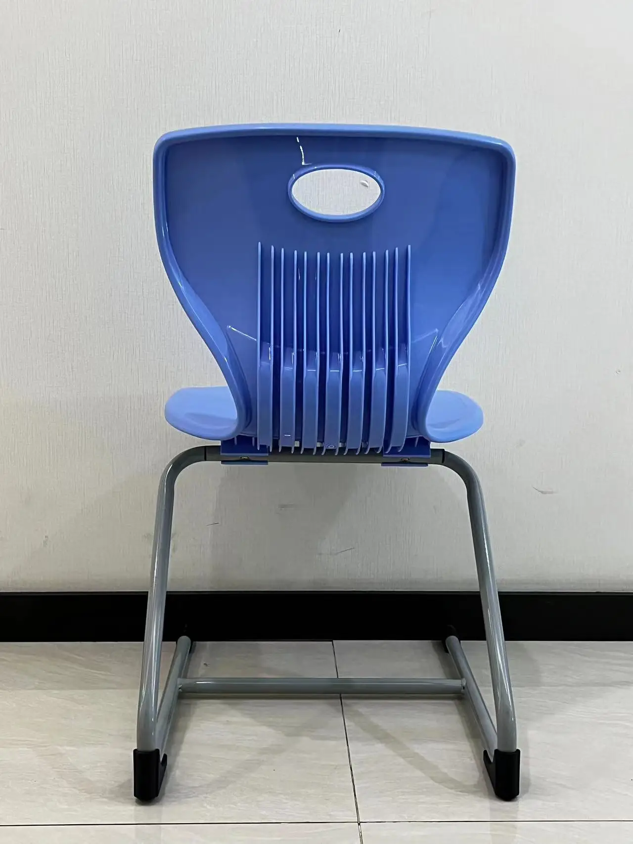 Wholesale College Student Chairs PP Plastic University Classroom Furniture Adult Student Chair