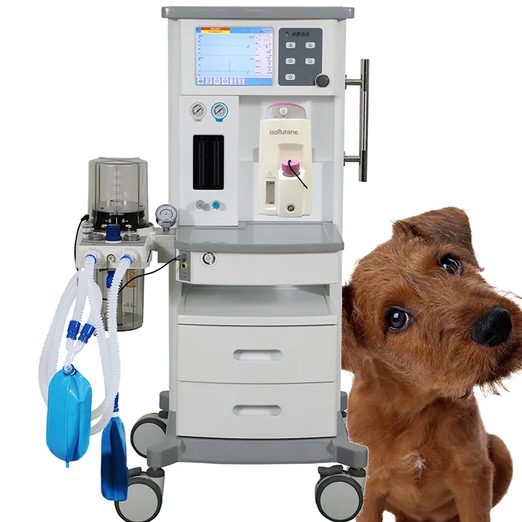 Рабочая станция медицинский выдвижной клапан ветеринарное оборудование для мониторинга анестезии