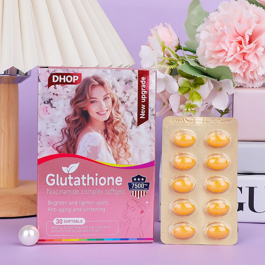 DHOP глутатион мягкие гели капсулы добавка мягкая капсула с рыбьим