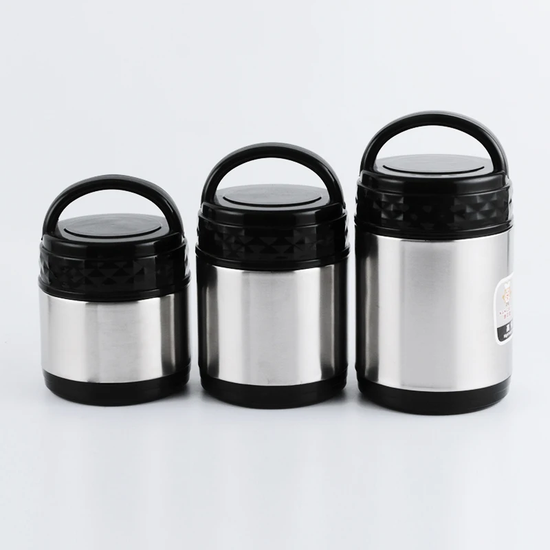 Heat preservation Insulated Double Wall  Free Lunch Box Food Jar Stainless Steel Thermal Lunch Box Custom Logo