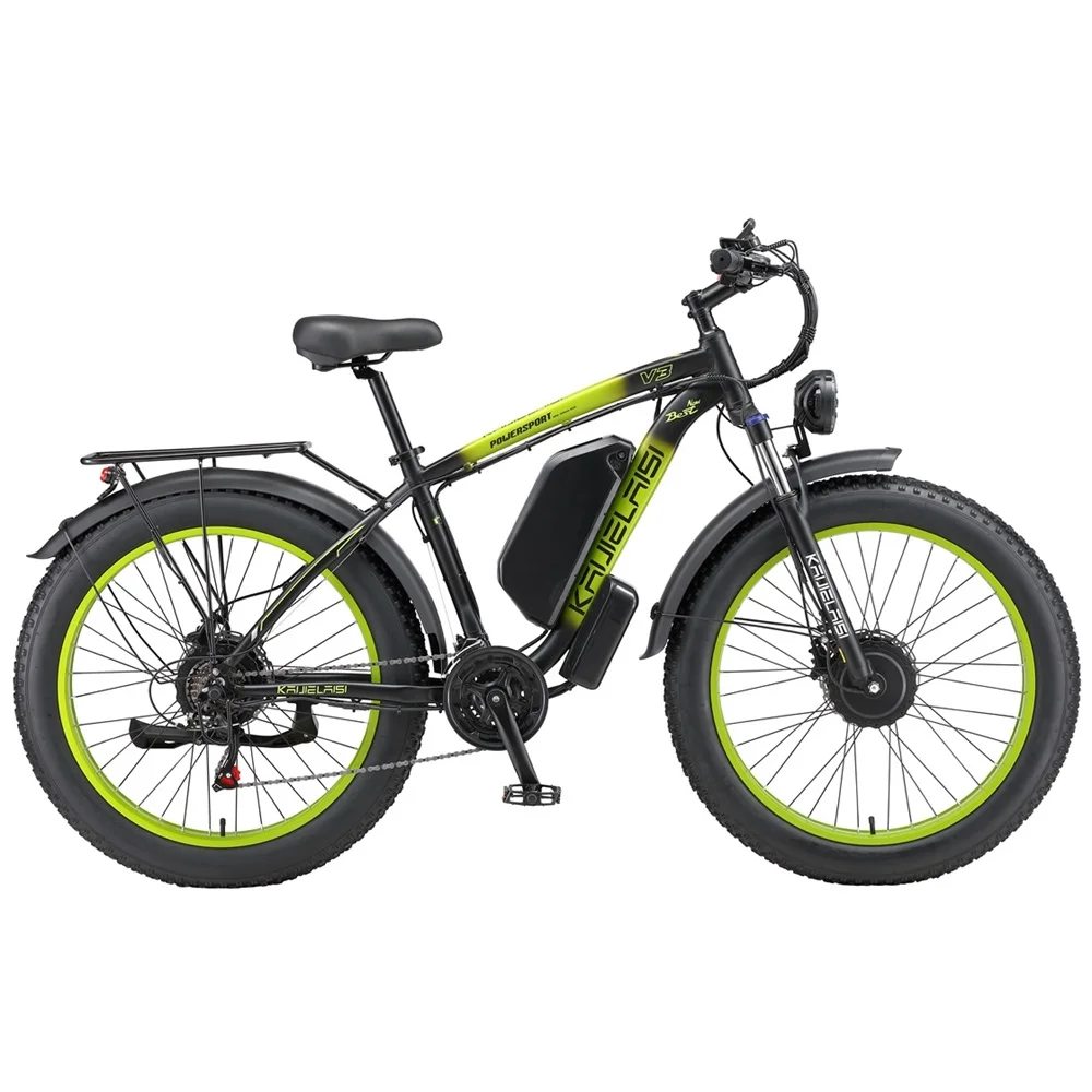 USA warehouse Free Shipping 2x1000W Dual Motor E-Bike Original Factory 26x4.0 inch Fat Tire E-Bike 23AH 2000W Electric Bike