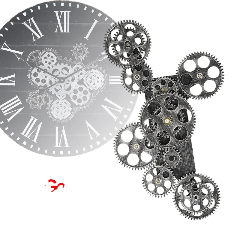 Креативные часы с механизмом