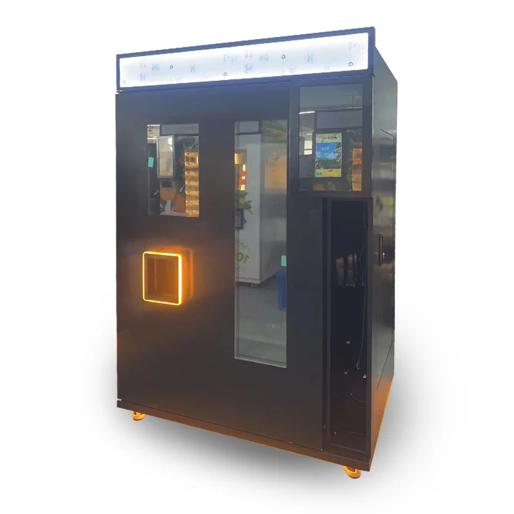 Полностью автоматический свежий выжатый Апельсиновый Лимонный сок делая торговый автомат настраиваемый внешний вид