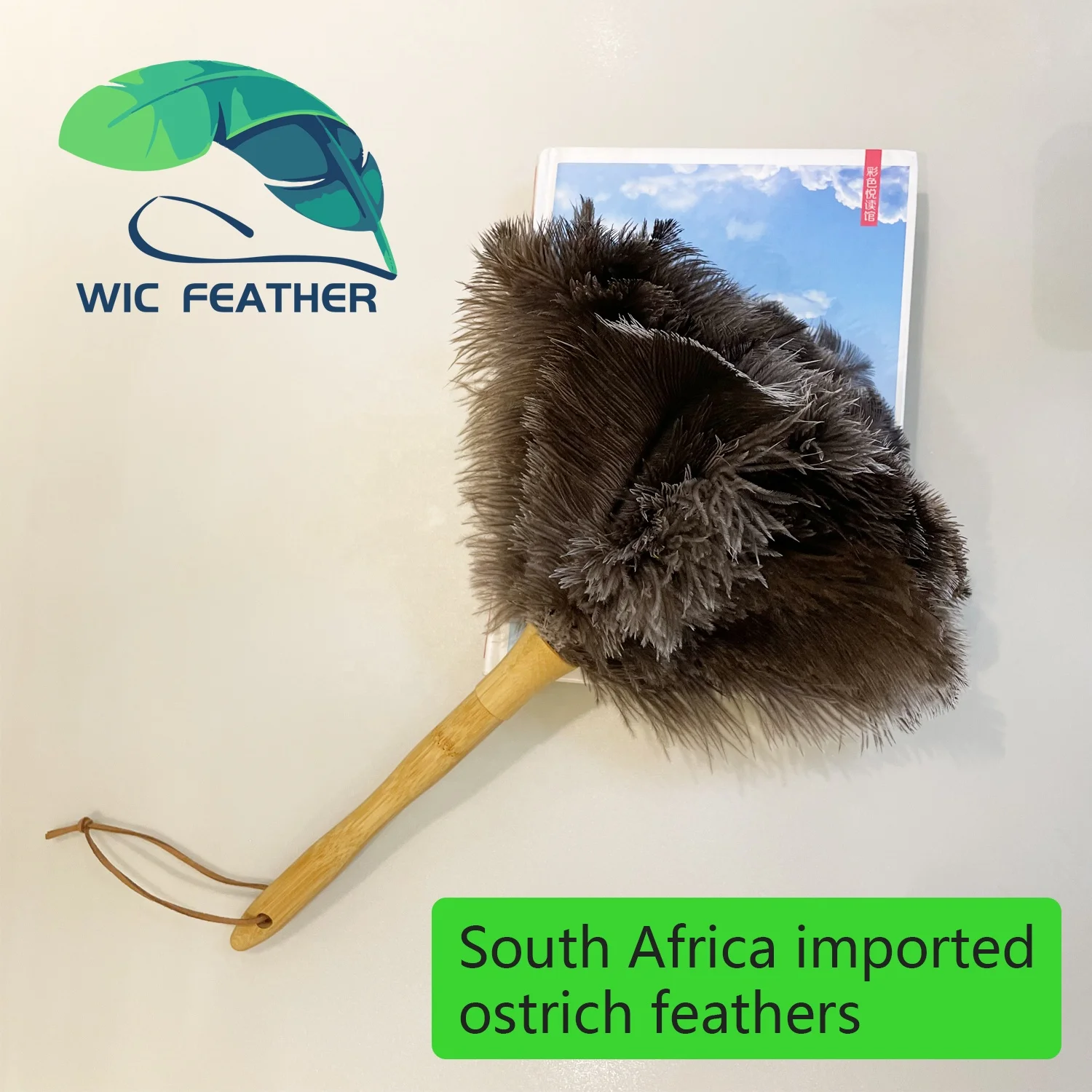 Wholesale Cheap 16 inch Feather Duster Cleaning with Plastic Handle Ostrich Feather Duster