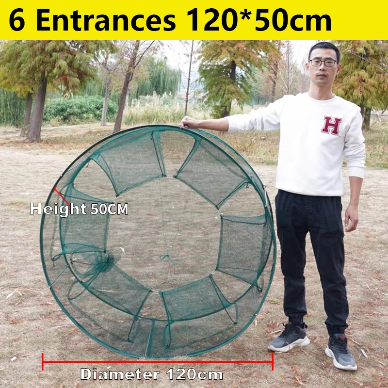 Super Big Size Crab Trap freshwater saltwater fishing Efficient catching crabs cage