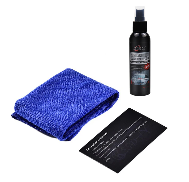HERIOS Car Windshield Glass Coating Agent Water Rain Repellent Spray Glass Coating Spray