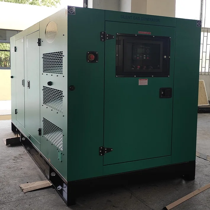 125kva 100kw Бесшумная Биогазовая газогенераторная установка двигателя 6C8.3