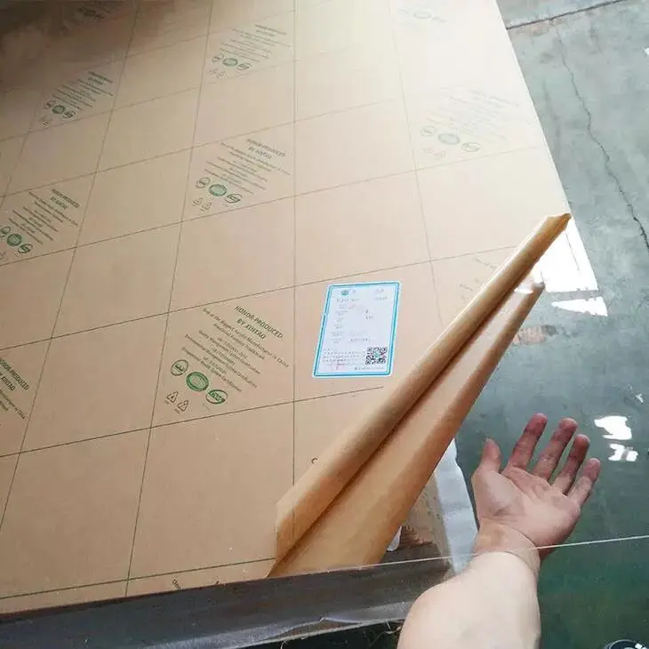 1270*2490 cast acrylic sheet color and  transparent 10 Years Manufacture