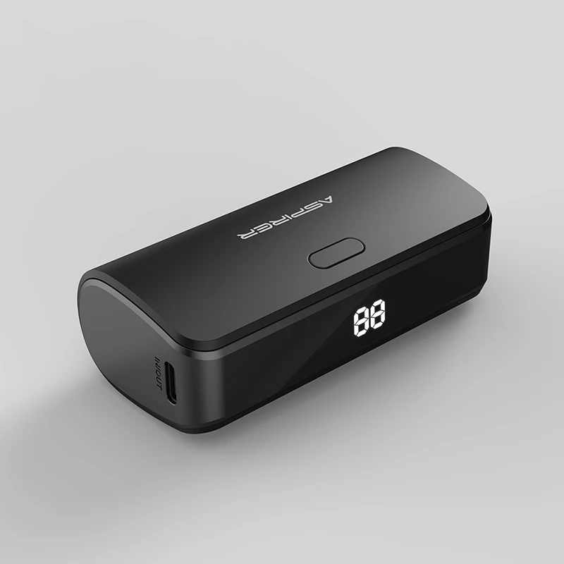 
power station portable 5000 power bank mini paper capsule disposable latest portable electron mobil new product 2021 