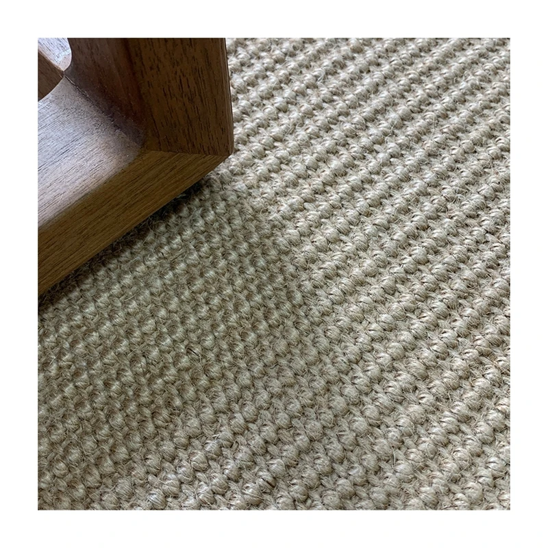4 meters width roll wool sisal carpet wall to wall sisal wool woven carpets for home hotel resort floor decoration