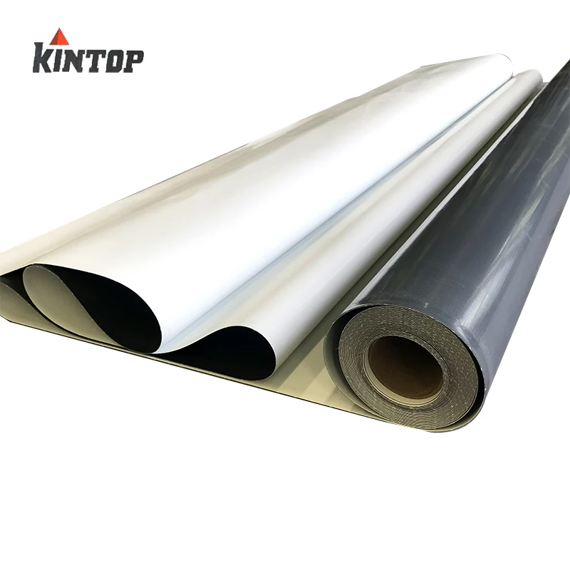 KINTOP 1.2mm PVC Waterproofing Heat Resistant Sheet Modern Design Butyl & TPO Membrane Roof for Construction 20m Length