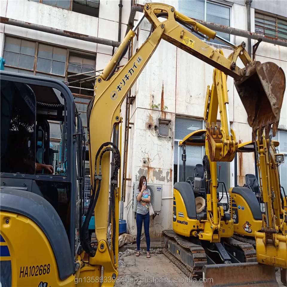 
Japan used Komatsu PC30MR 3ton excavators second hand pc30mr komatsu pc01/pc18/pc35 1ton 3ton mini excavator/digger 